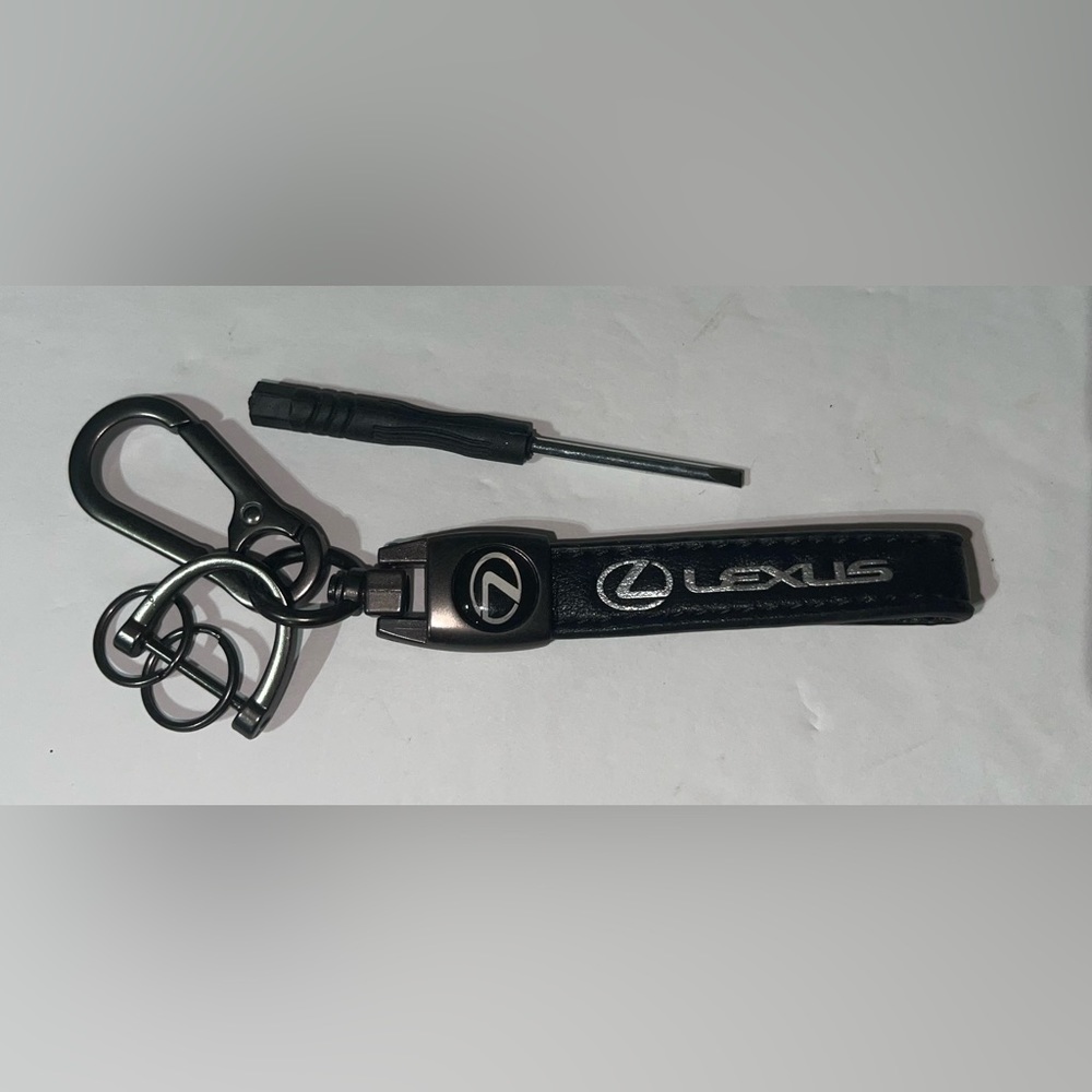 Lexus Keep Genuine Leather Key Chain Suit for Lexus Car Key Fob Key Chain Keych… - Picture 6 of 6